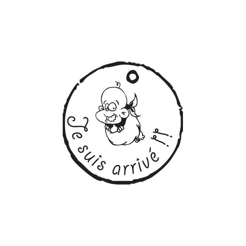 Tampon Naissance garçon — vue 1