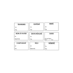 Empreinte tampon commerciale 5460 — vue 1