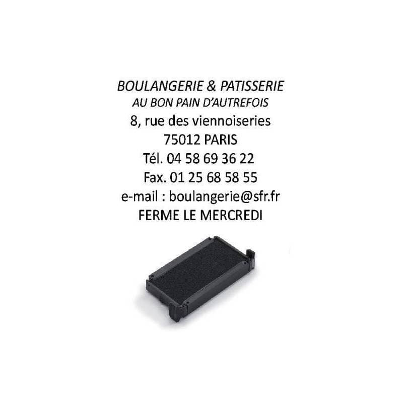 Empreinte tampon 4927 & encreur