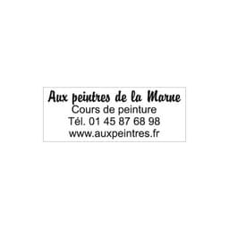 Tampon de poche 4 lignes 9512 — vue 3