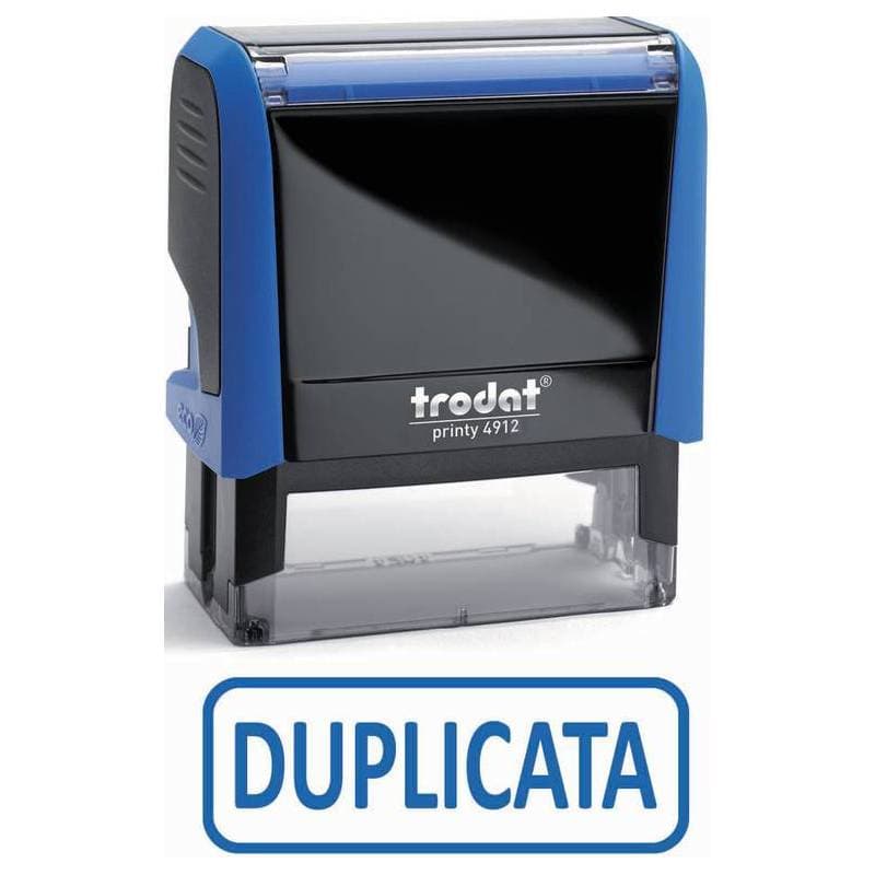 Tampon duplicata — vue 1