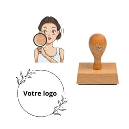 Tampon en bois pour la peau — vue 1