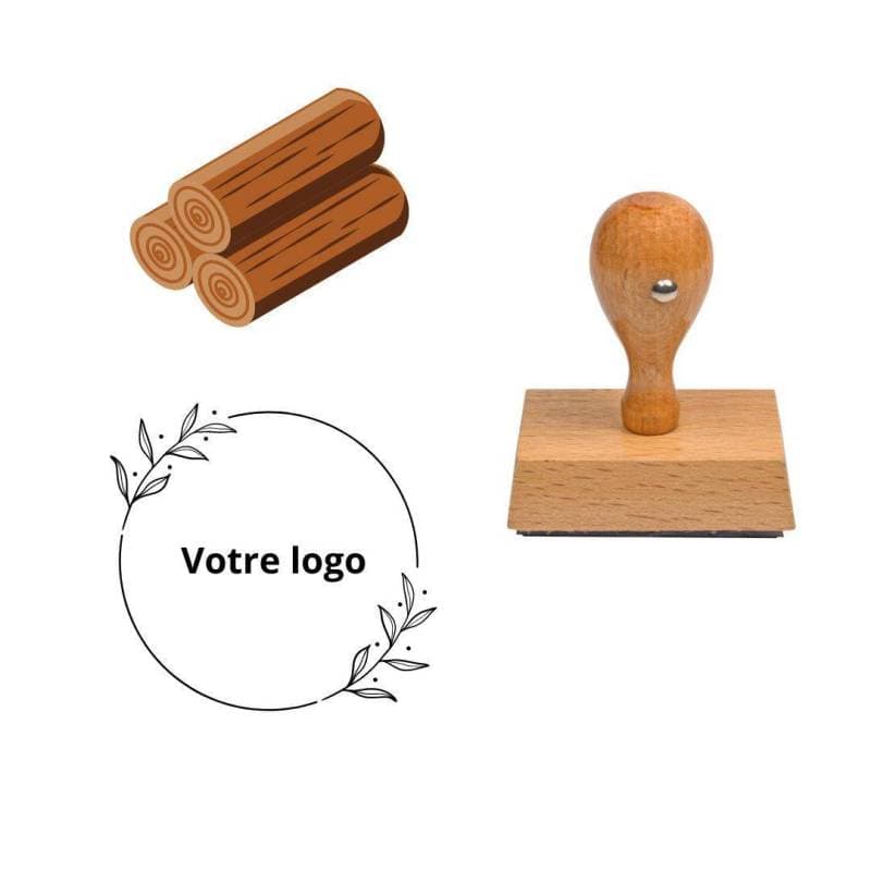 Tampon pour marquer le bois à personnaliser