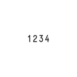 Numéroteur encrage séparé 1594 4 bandes en 9 mm — vue 2