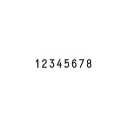 Numéroteur encrage séparé 1548 8 bandes en 4 mm — vue 2