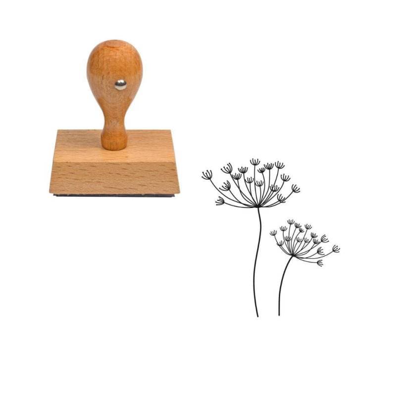 Tampon fleur aneth — vue 1