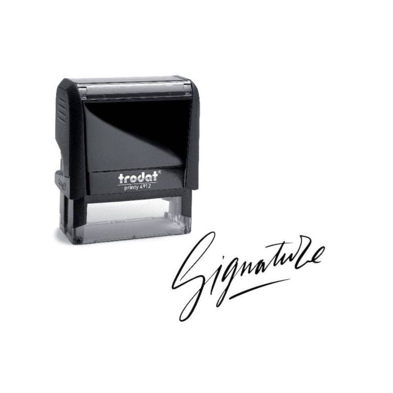 Tampon signature 4912 — vue 1