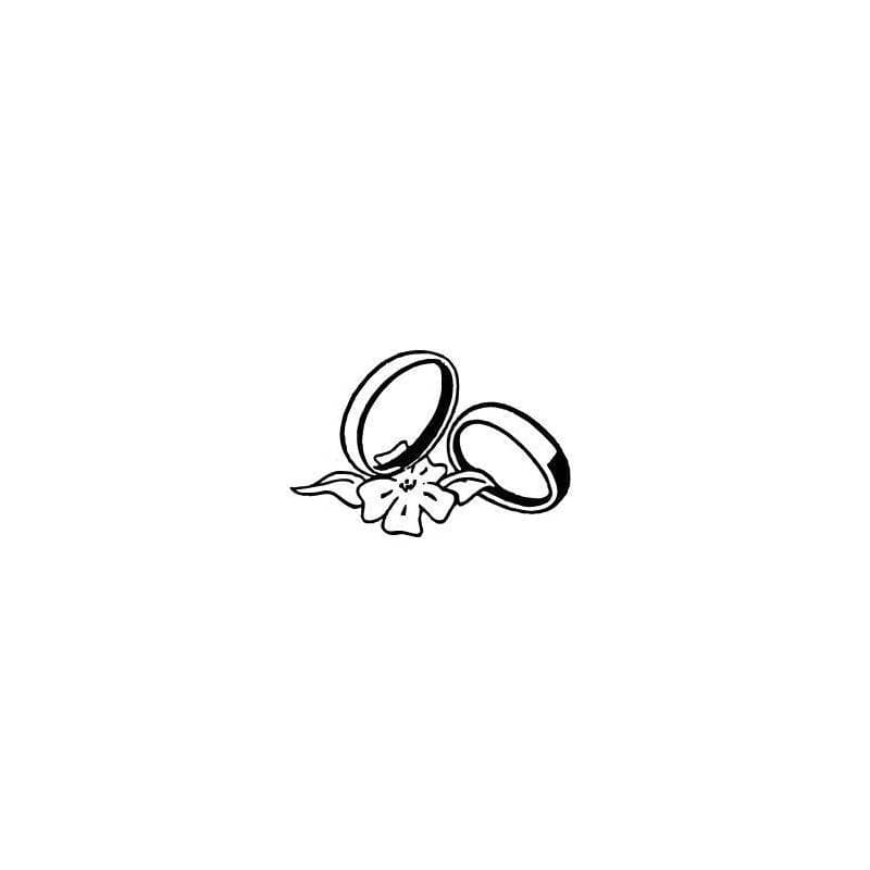 Tampon pour mariage alliances — vue 1