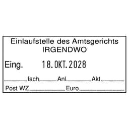 Folioteur dateur D65 à personnaliser — vue 3