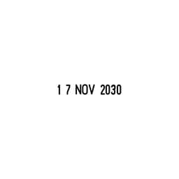 Tampon dateur 5030 en 4 mm — vue 2