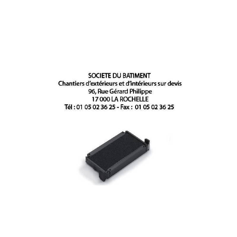Empreinte tampon 4923 & encreur