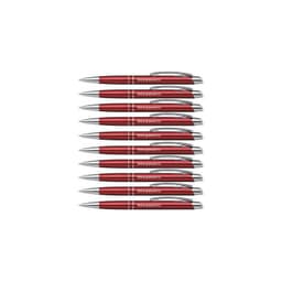 Stylo personnalisé prénom Rouge — vue 1