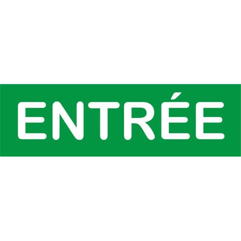 Plaque entrée — vue 1