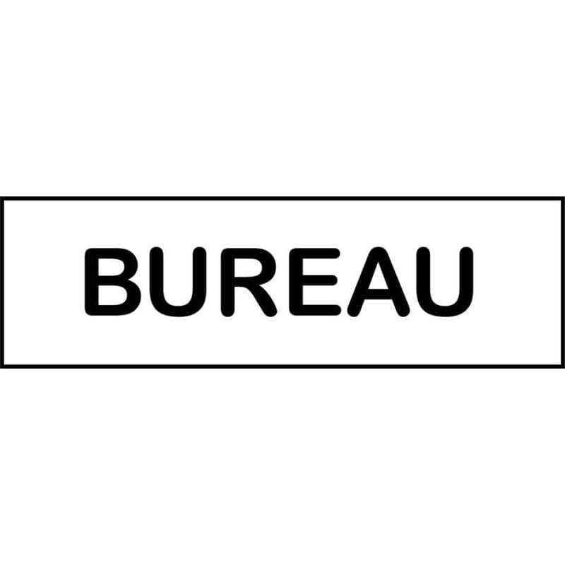 Plaque bureau — vue 1