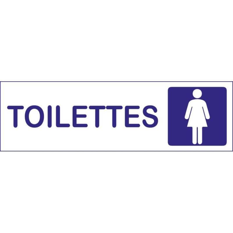 Plaque toilettes Femmes