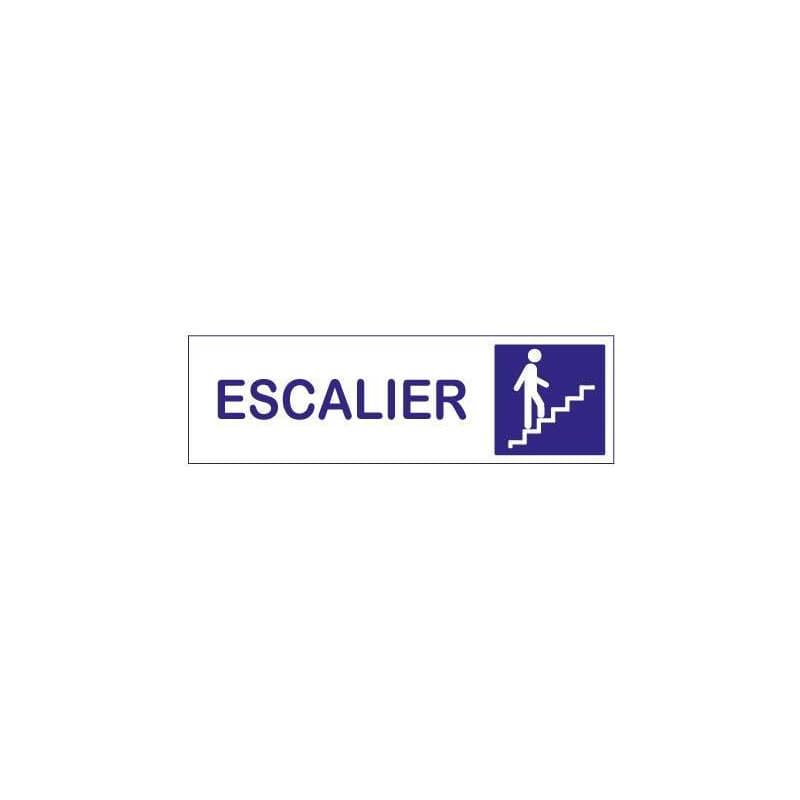 Plaque escalier — vue 1