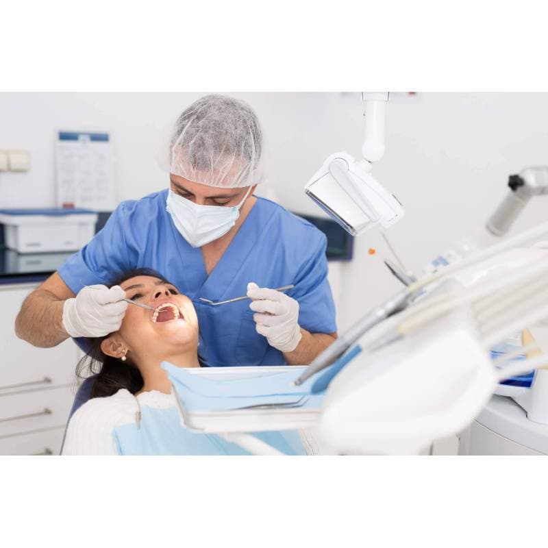 Plaque professionnelle dentiste — vue 1