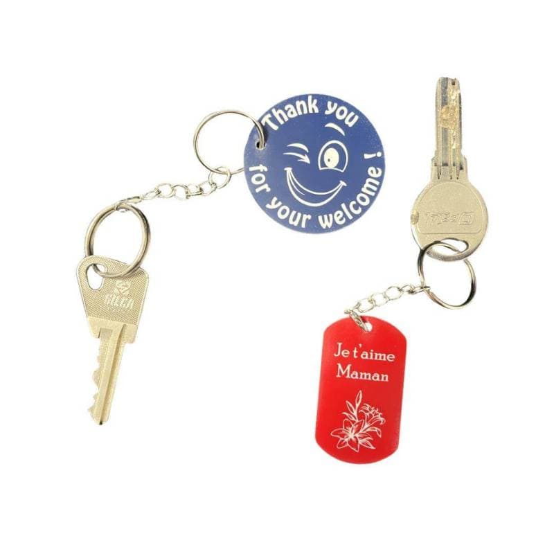 Porte clé personnalisé — vue 1