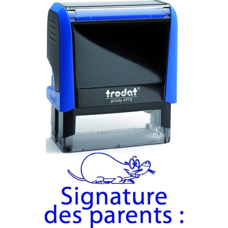 Tampon signature des parents souris Trodat — vue 1