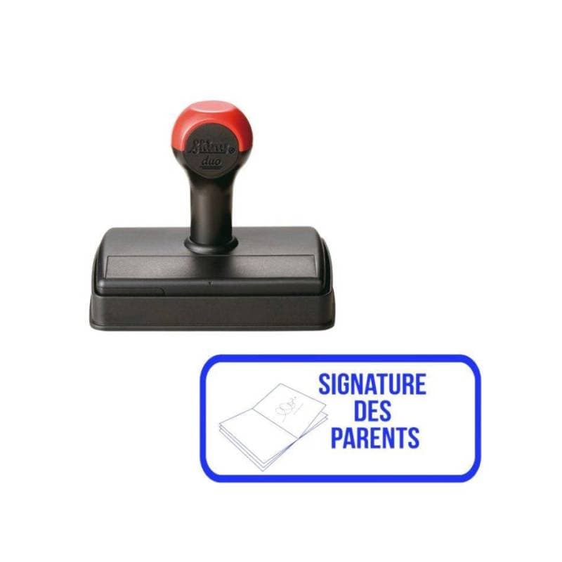 Tampon signature des parents livre Shiny — vue 1