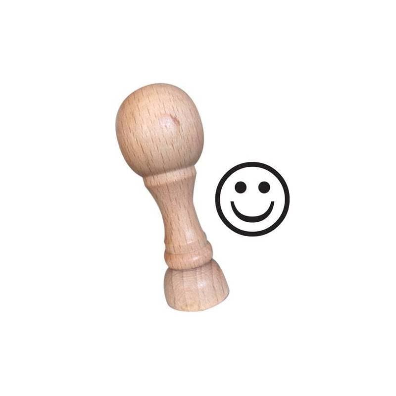 Tampon smiley content n°21 — vue 1