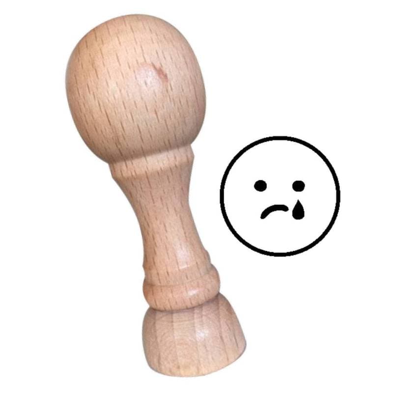 Tampon smiley en pleure n°275 — vue 1