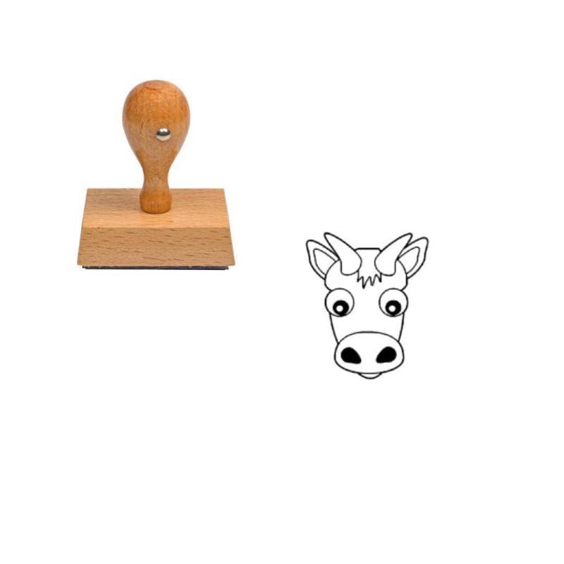 Tampon peau vache — vue 1