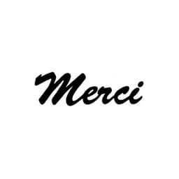 Tampon invitation merci écriture simple n°2 en bois — vue 1