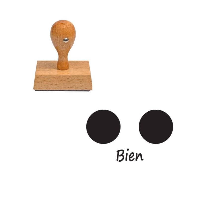 Tampon enseignant bien rond n°129 — vue 1