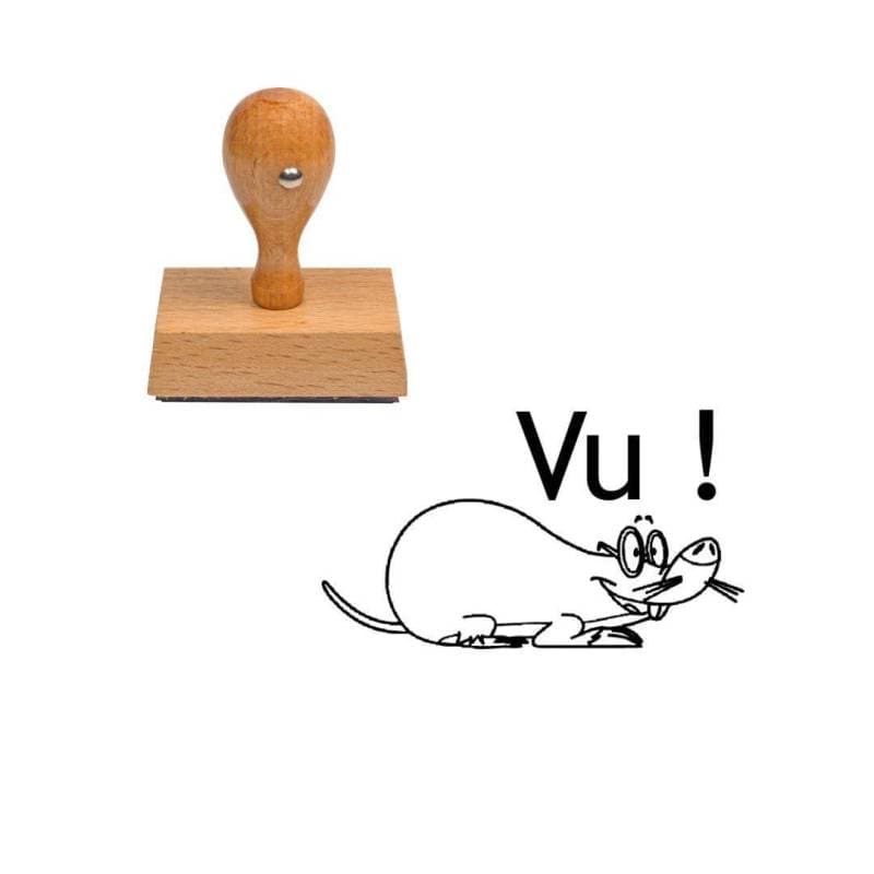 Tampon enseignant vu avec souris n°150 — vue 1