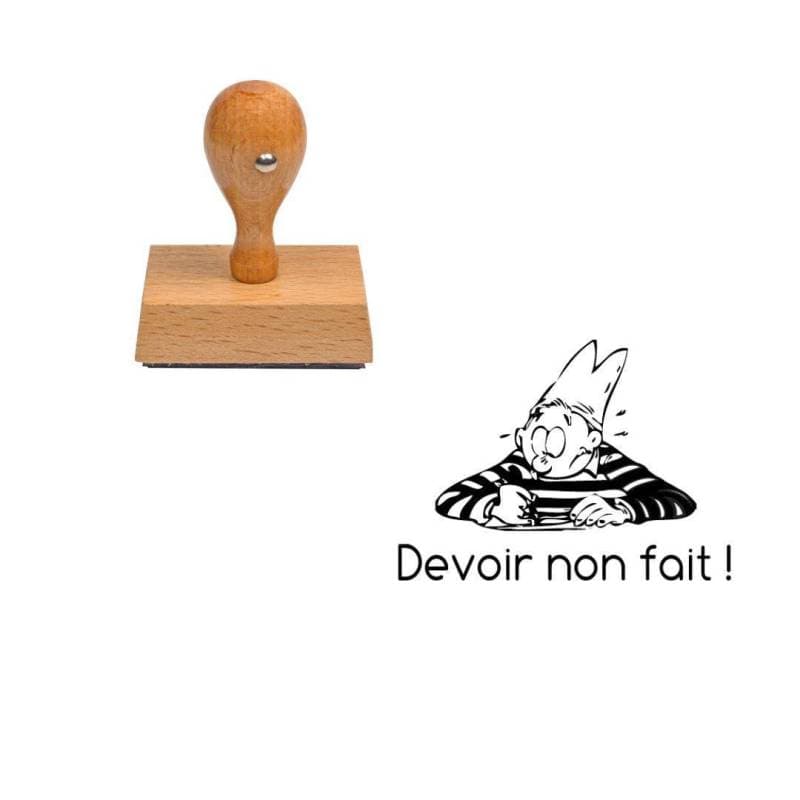 Tampon enseignant devoir non fait n°156 — vue 1
