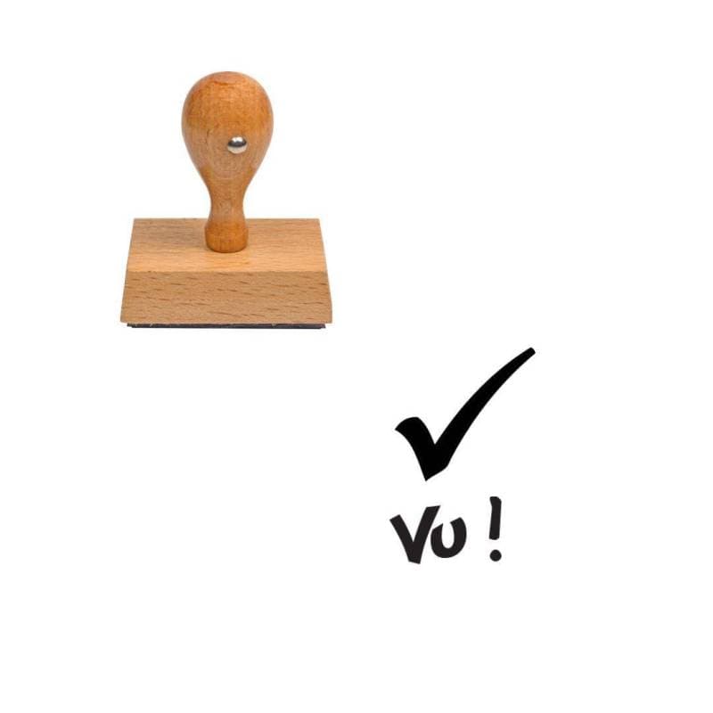 Tampon enseignant vu avec flèche n°166 — vue 1