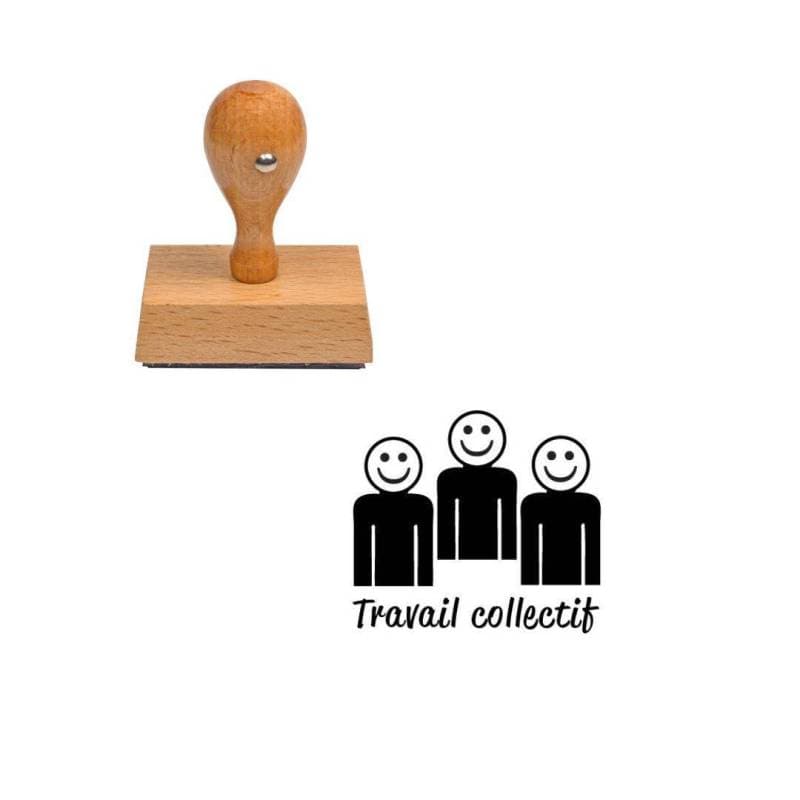 Tampon enseignant travail collectif n°173 — vue 1