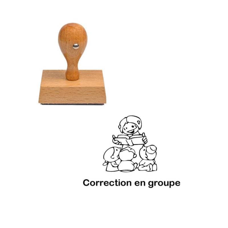 Tampon enseignant correction en groupe n°177 — vue 1