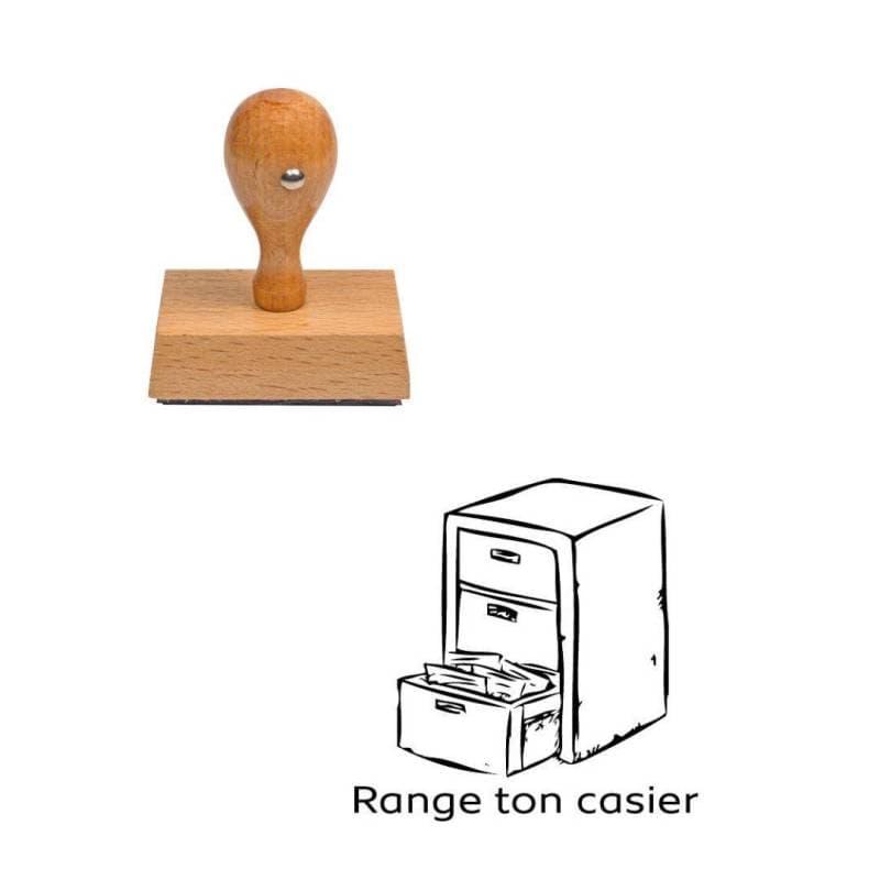 Tampon enseignant range ton cahier n°190 — vue 1