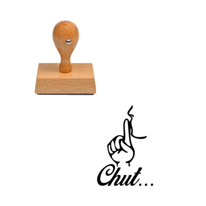 Tampon enseignant chut n°196 — vue 1
