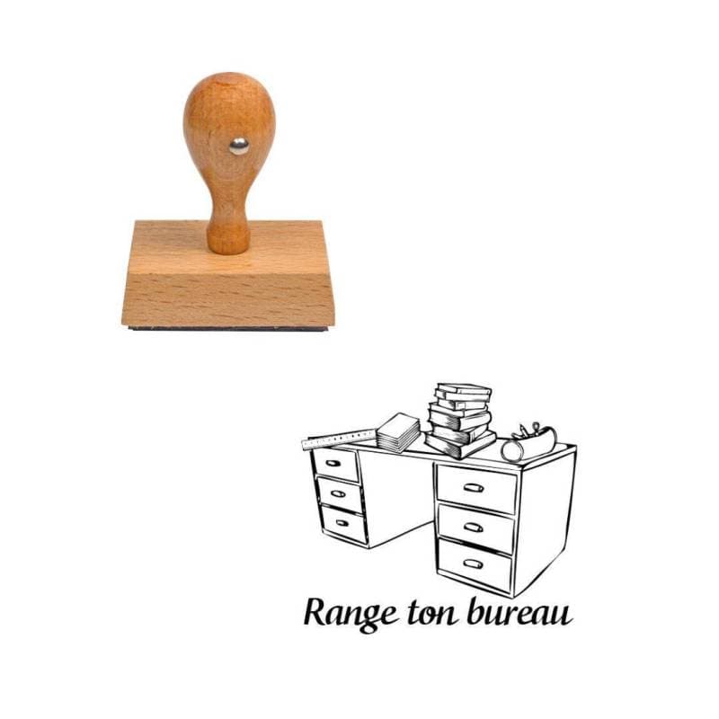Tampon enseignant range ton bureau n°200 — vue 1