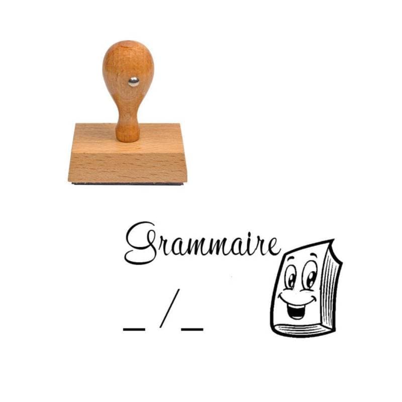 Tampon enseignant grammaire n°255 — vue 1