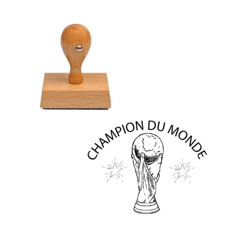 Tampon enseignant champion du monde n°288 — vue 1