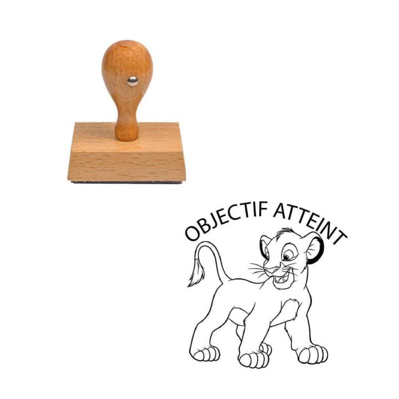Tampon enseignant objectif atteint n°295 — vue 1