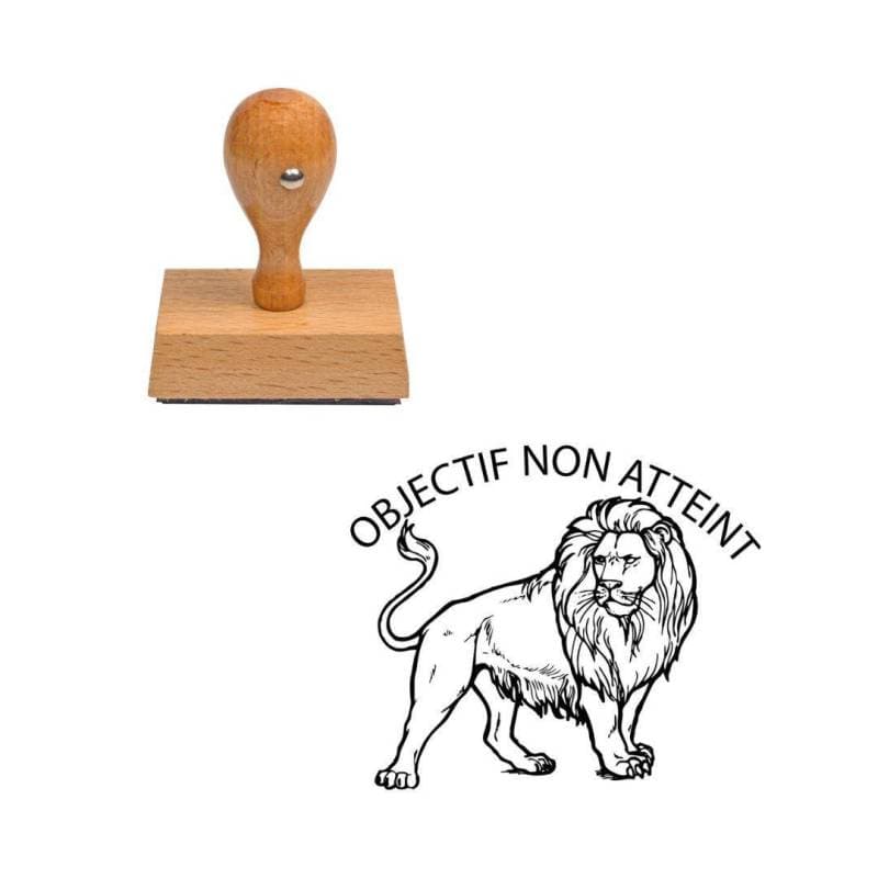 Tampon enseignant objectif non atteint n°297 — vue 1