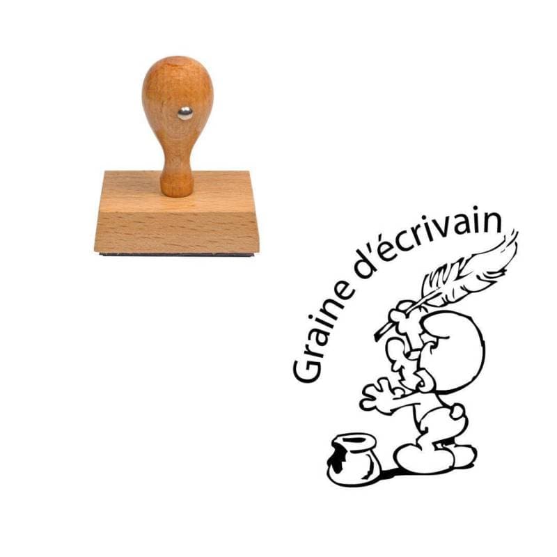 Tampon enseignant graine d'écrivain n°298 — vue 1