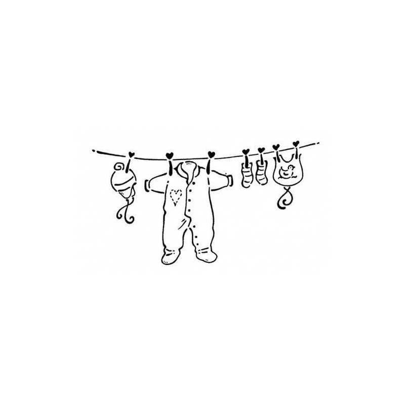 Tampon Naissance vie de famille — vue 1