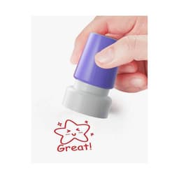 Tampon encreur enseignant Great étoile — vue 1