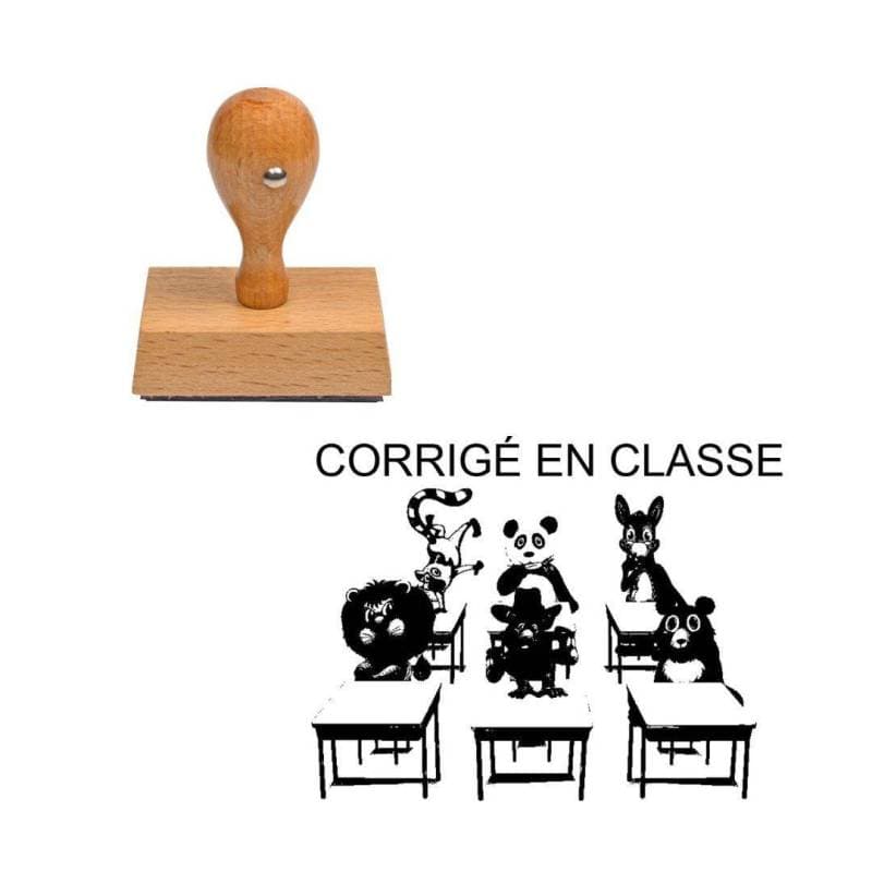 Tampon enseignant corrigé en classe n°319 — vue 1
