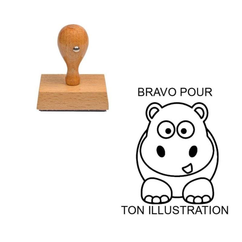 Tampon enseignant Bravo pour ton illustration n°332 — vue 1