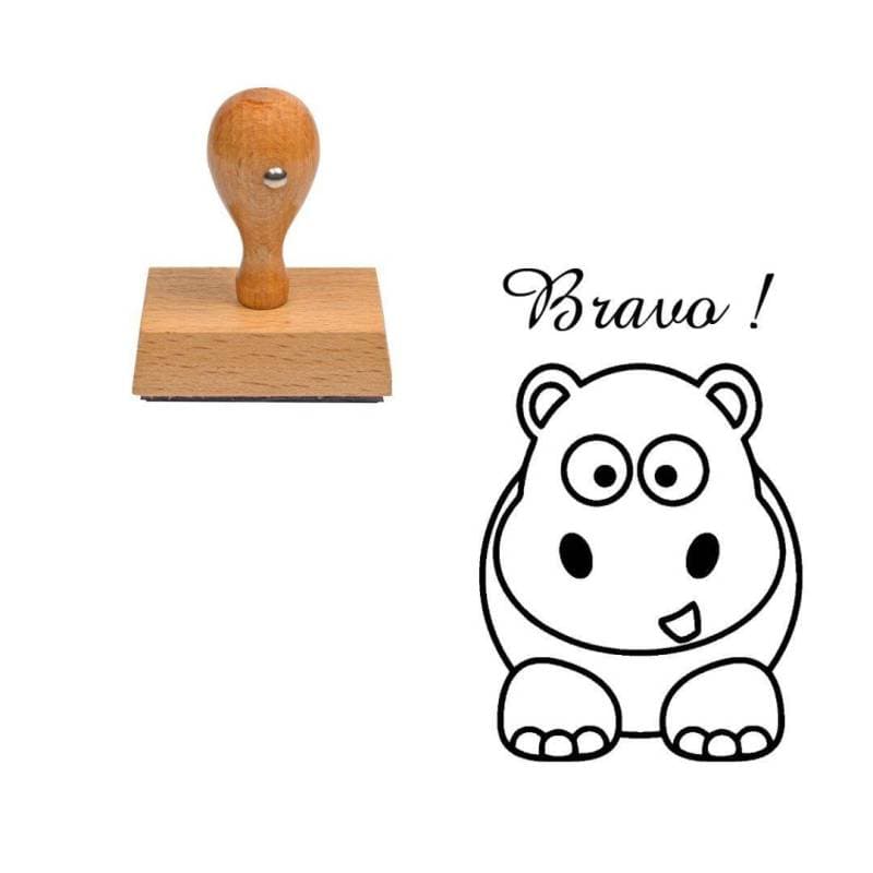 Tampon enseignant Bravo n°333 — vue 1