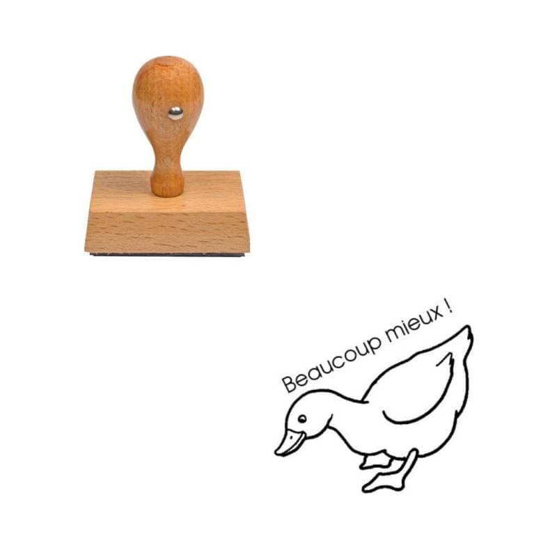 Tampon enseignant Beaucoup mieux n°357 — vue 1