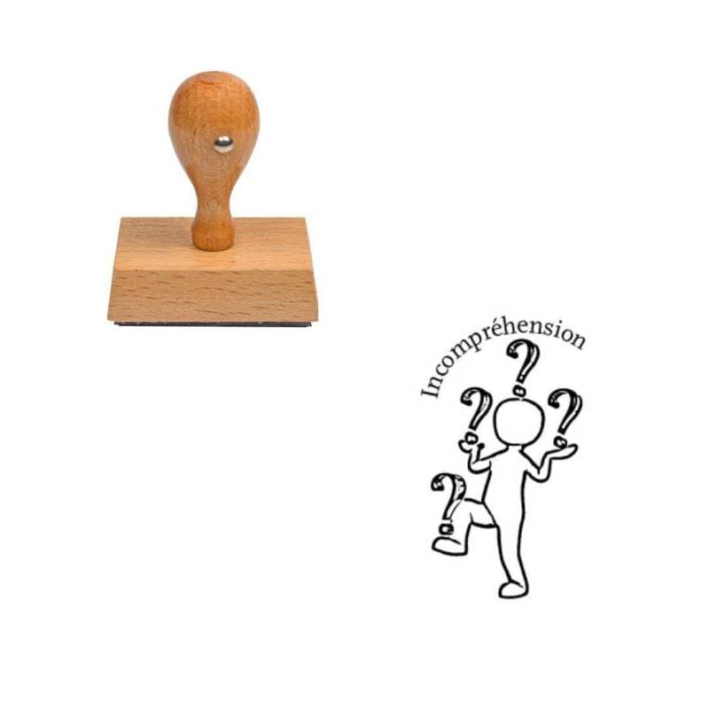 Tampon enseignant Incompréhension n°359 — vue 1