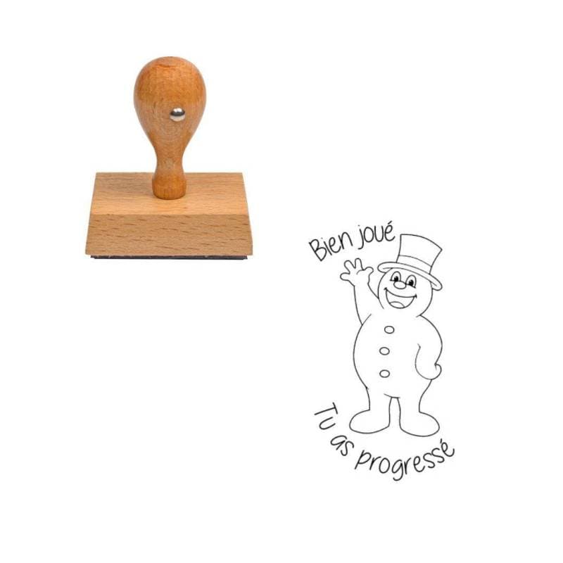 Tampon enseignant Bien joué, tu as progressé n°362 — vue 1
